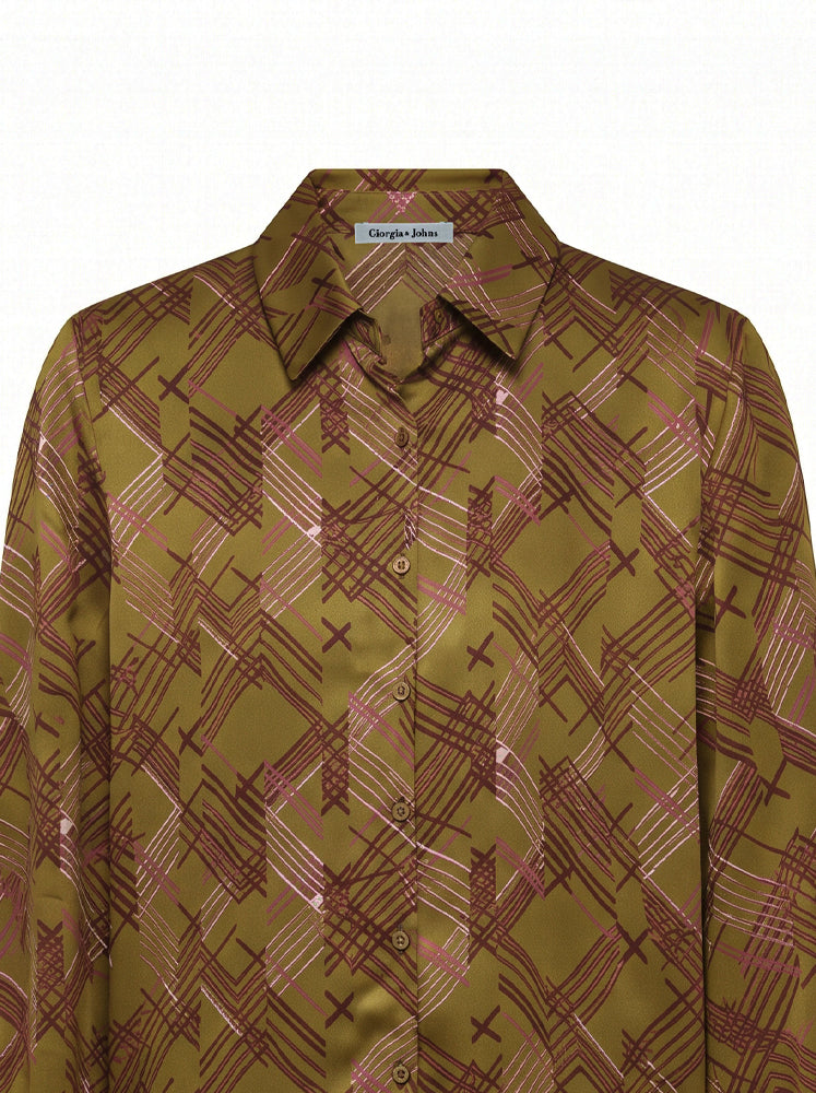 Camicia stampa grafica