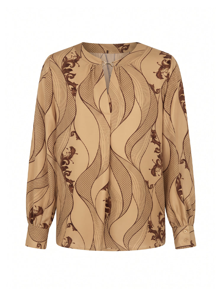 Camicia stampa foulard