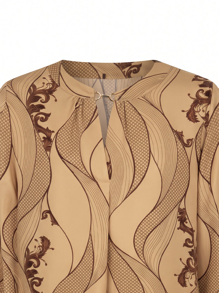 Camicia stampa foulard