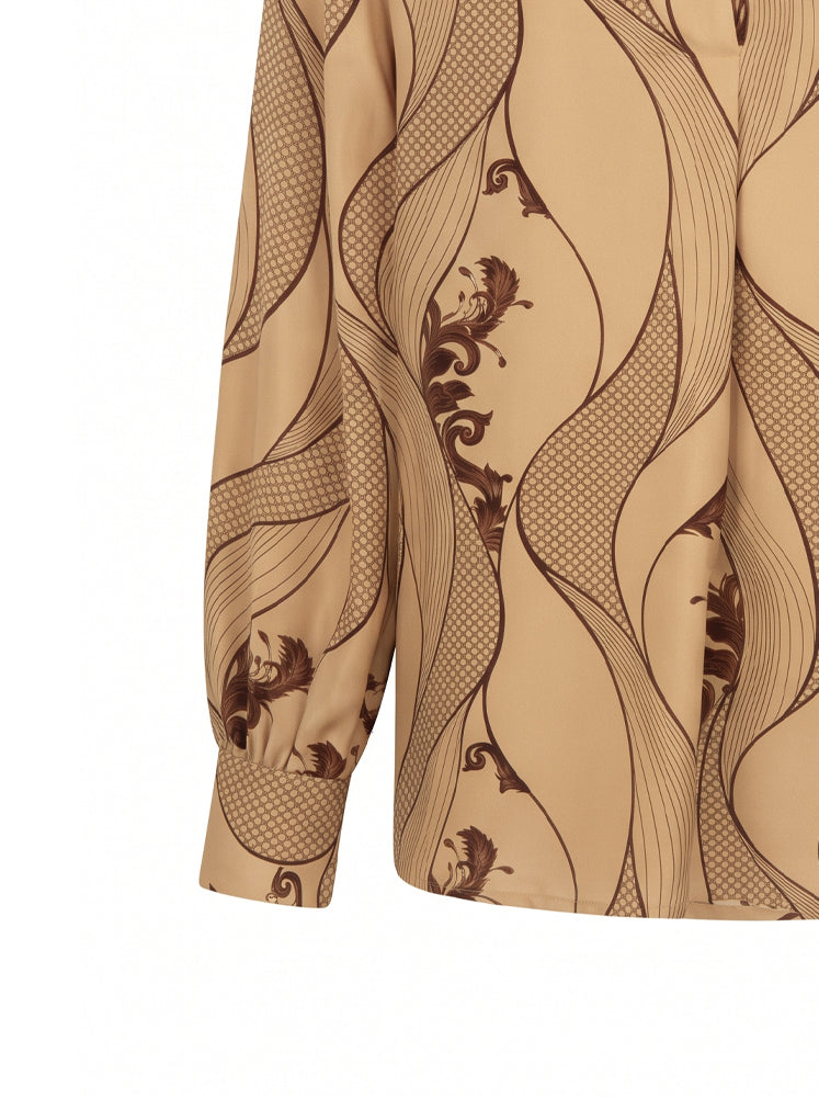Camicia stampa foulard