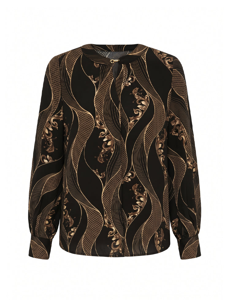 Camicia stampa foulard