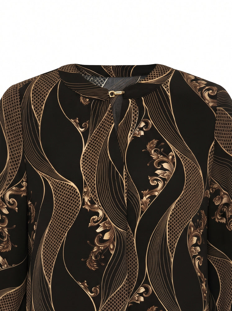 Camicia stampa foulard