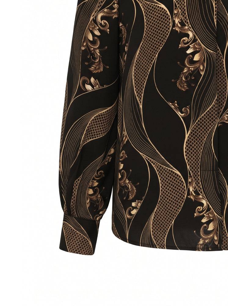 Camicia stampa foulard