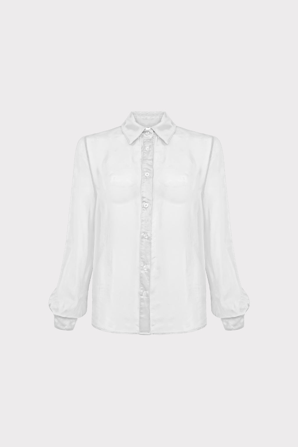 Camicia in misto seta