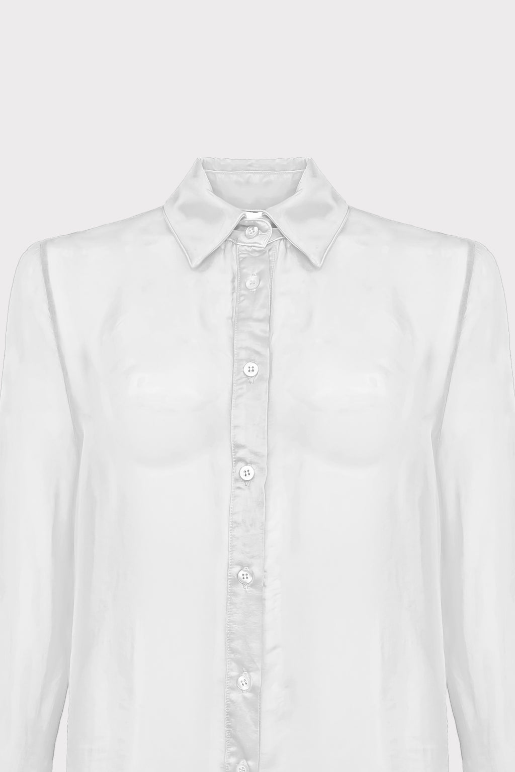 Camicia in misto seta