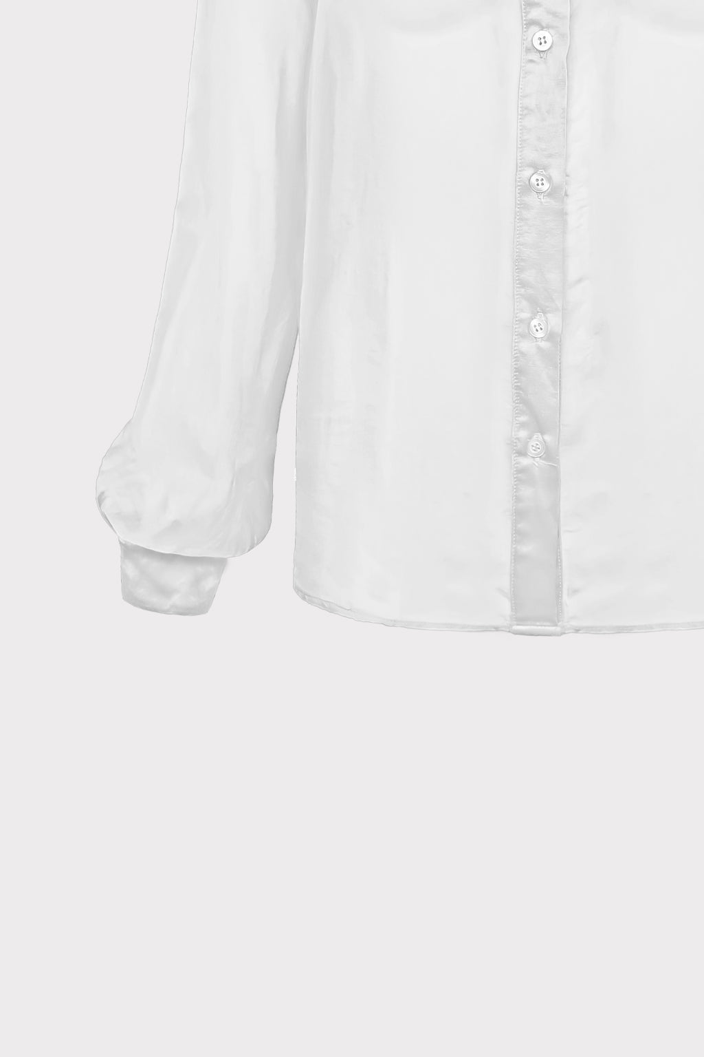Camicia in misto seta