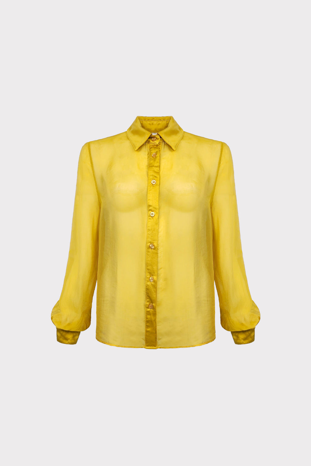 Camicia in misto seta