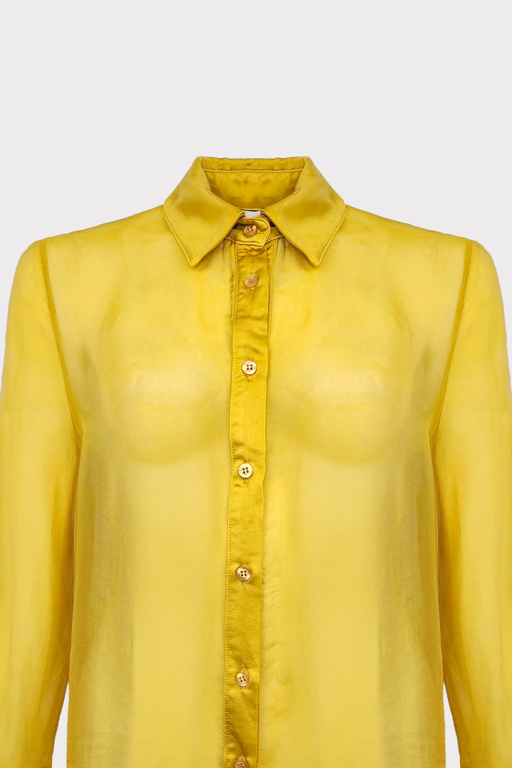 Camicia in misto seta