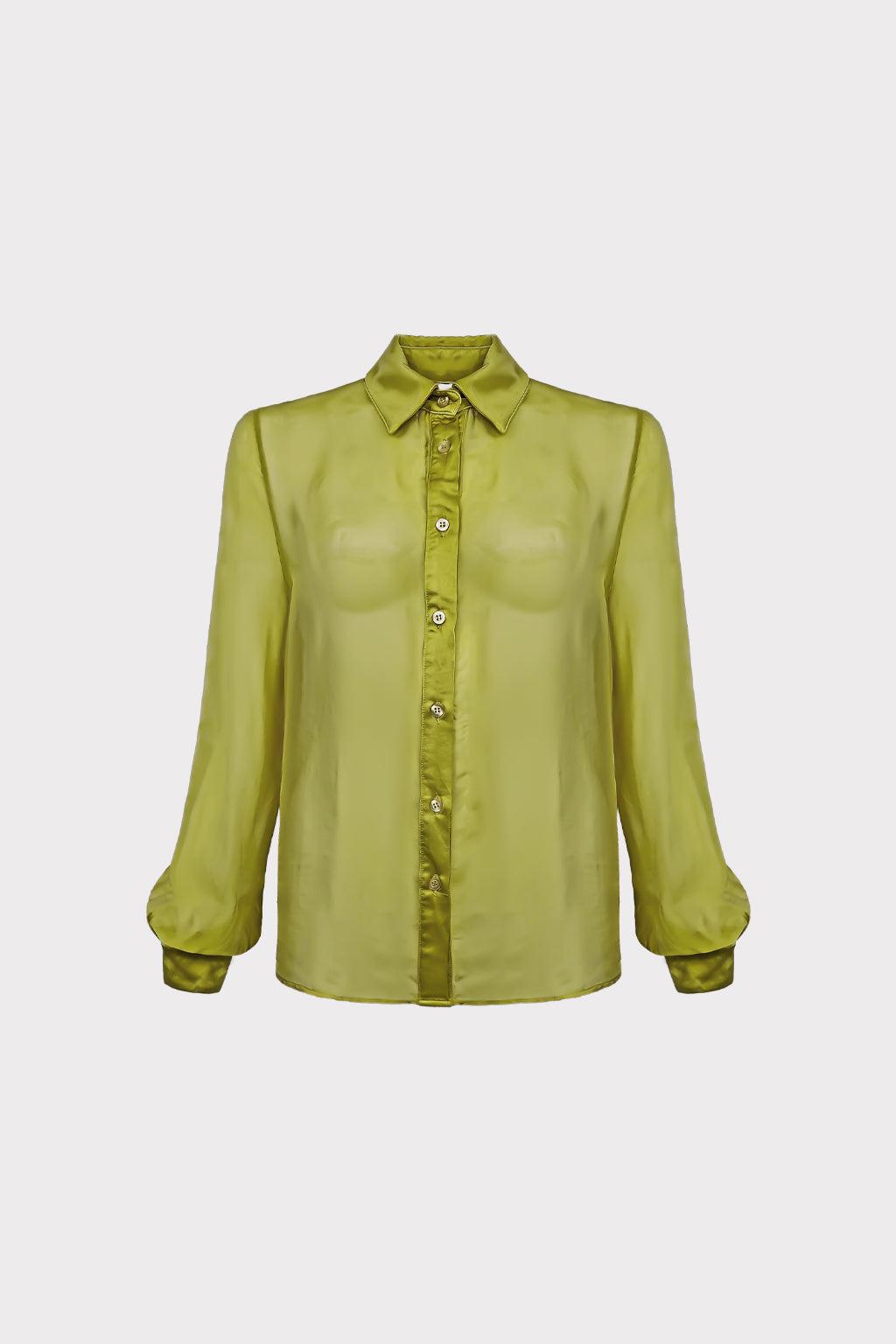 Camicia in misto seta