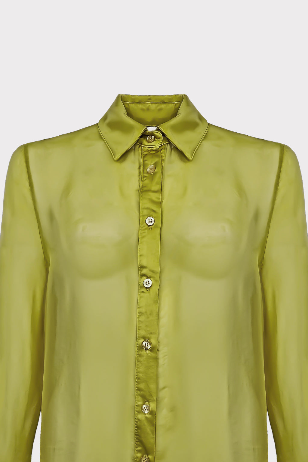 Camicia in misto seta