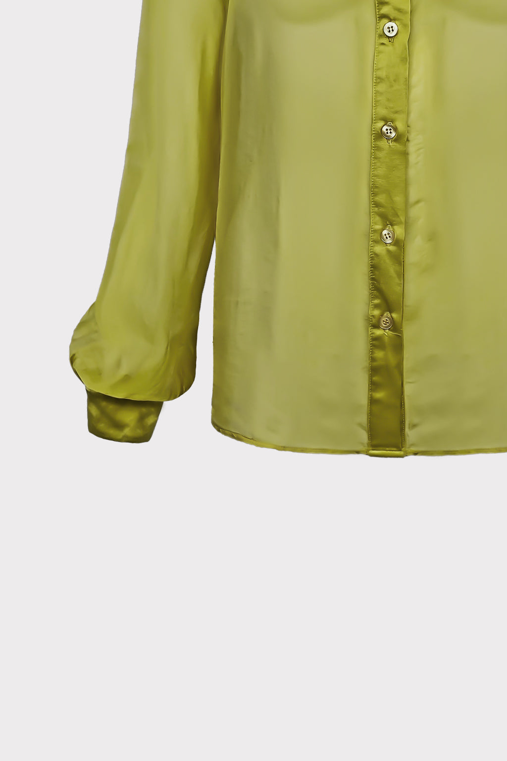 Camicia in misto seta