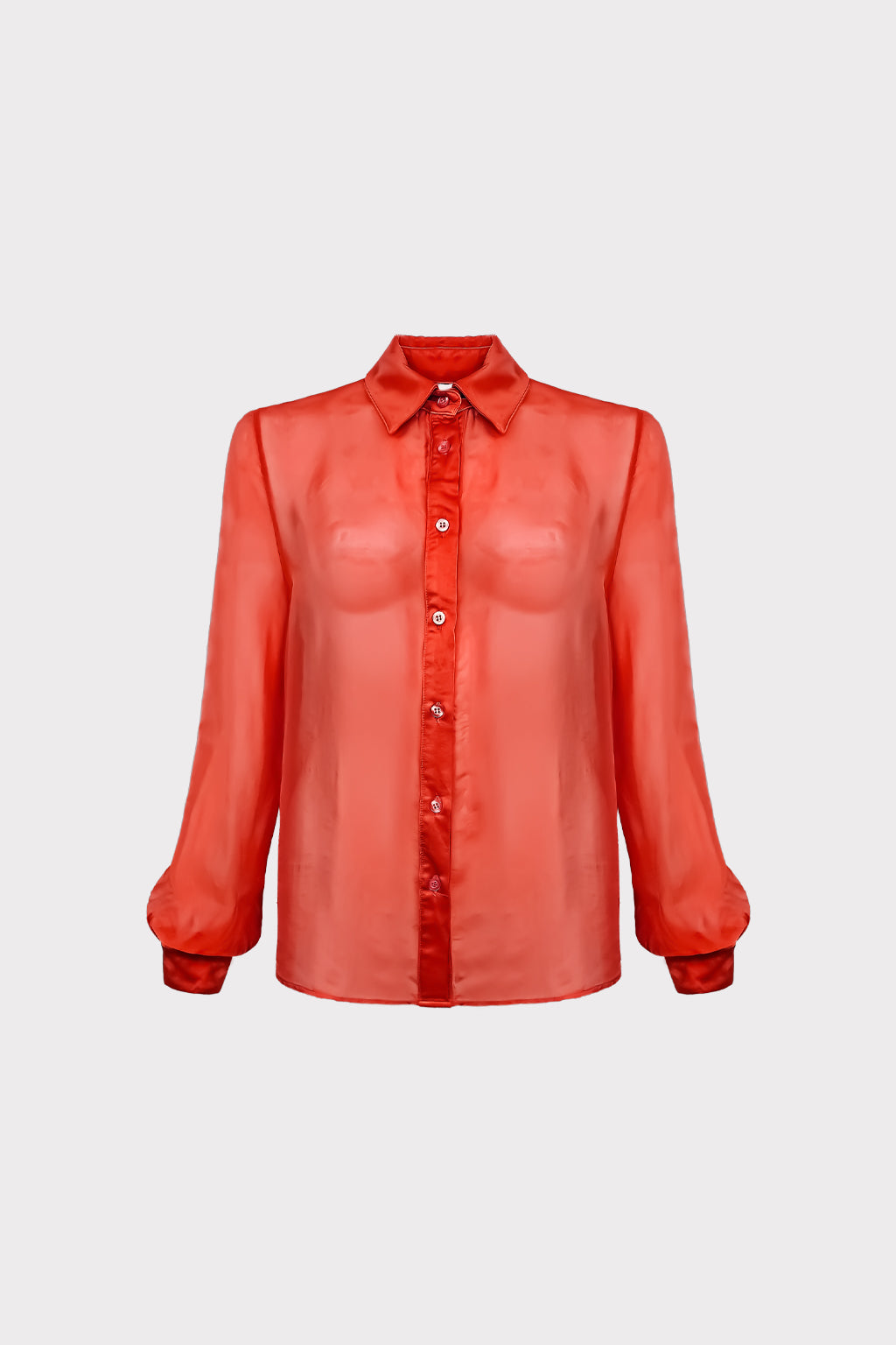 Camicia in misto seta