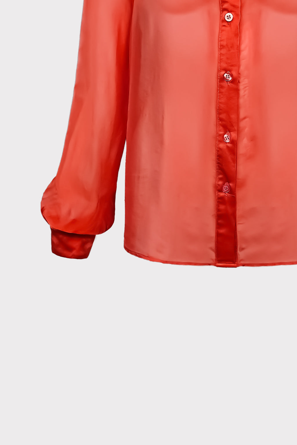 Camicia in misto seta