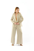 Blazer in raso