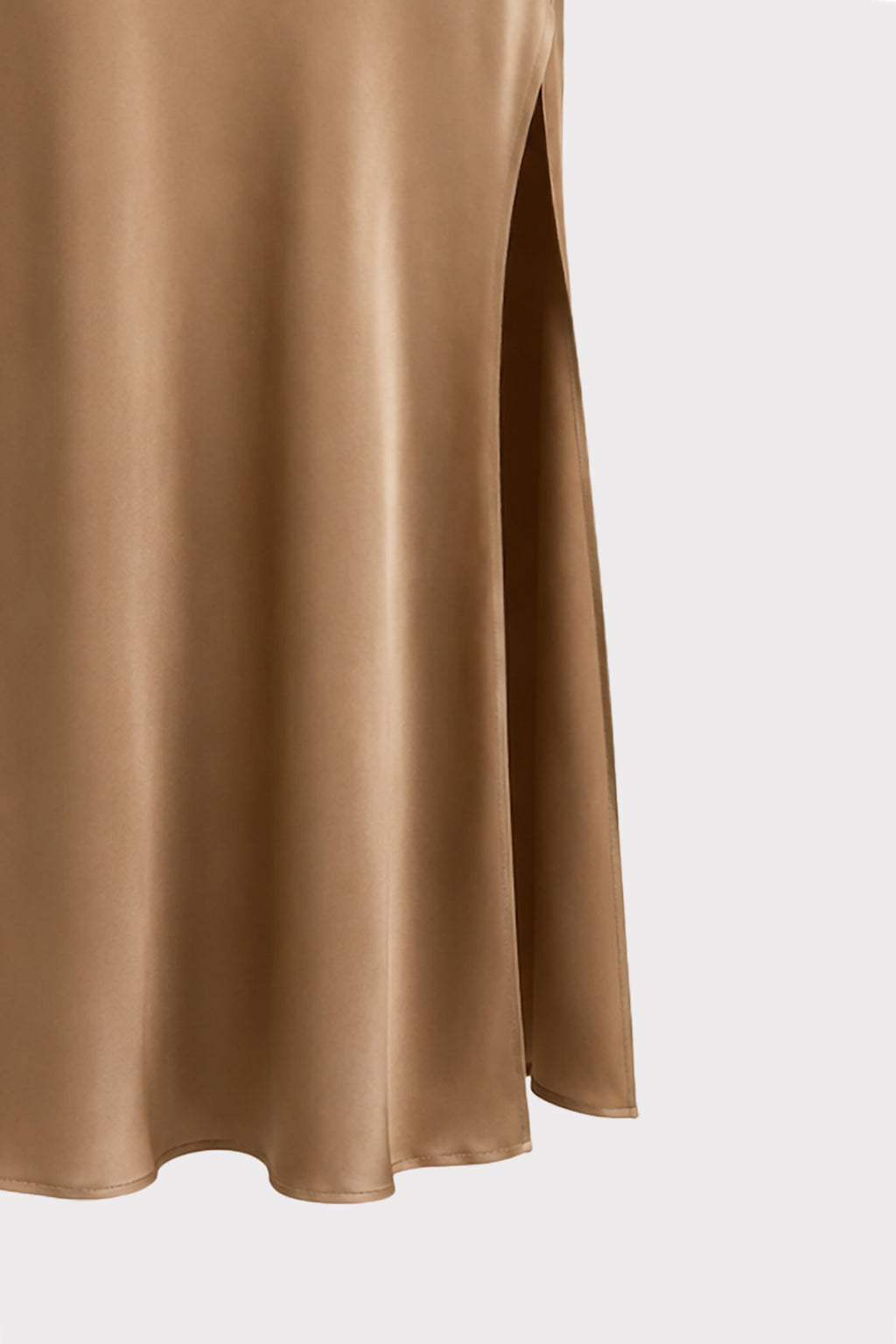 Abito midi con rouches