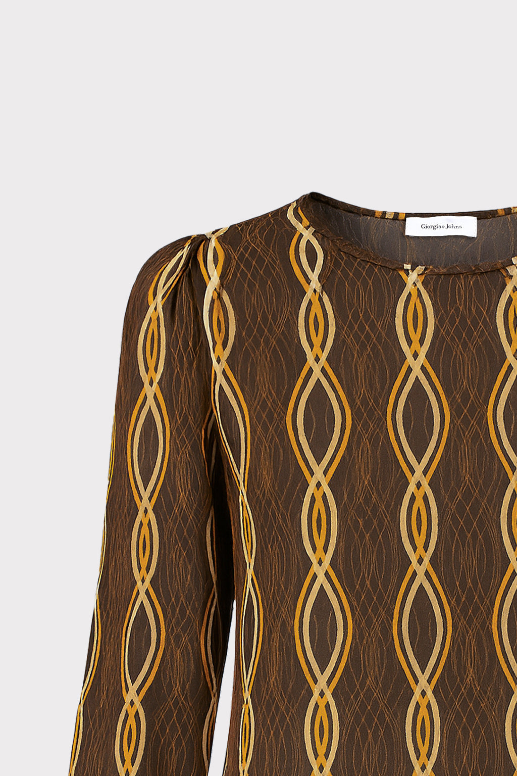 Blusa in stampa grafica