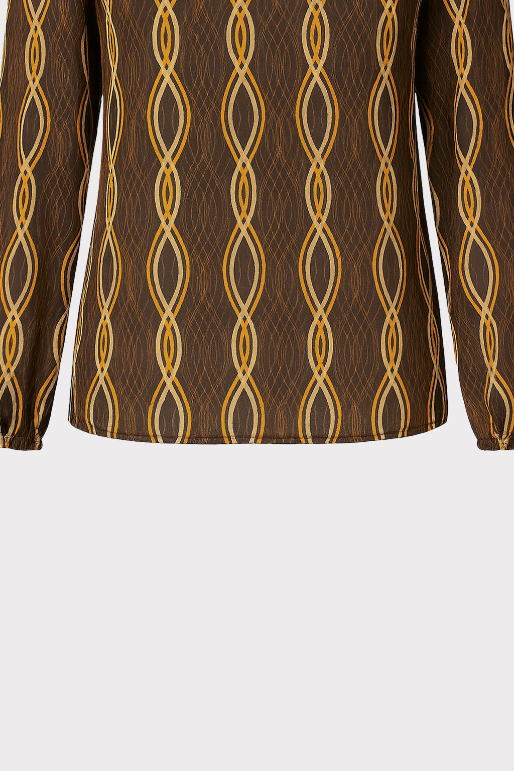 Blusa in stampa grafica
