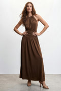 Abito scollo halter