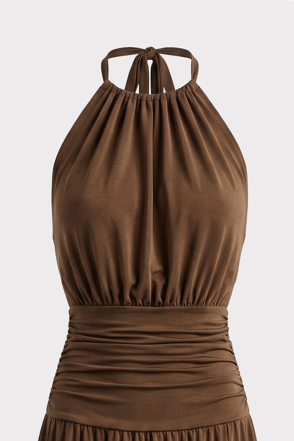 Abito scollo halter