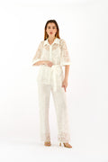 Twinset ricami in pizzo