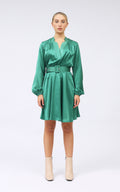 Abito satin riprese