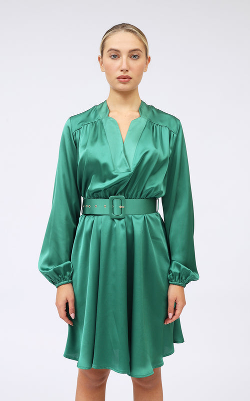 Abito satin riprese
