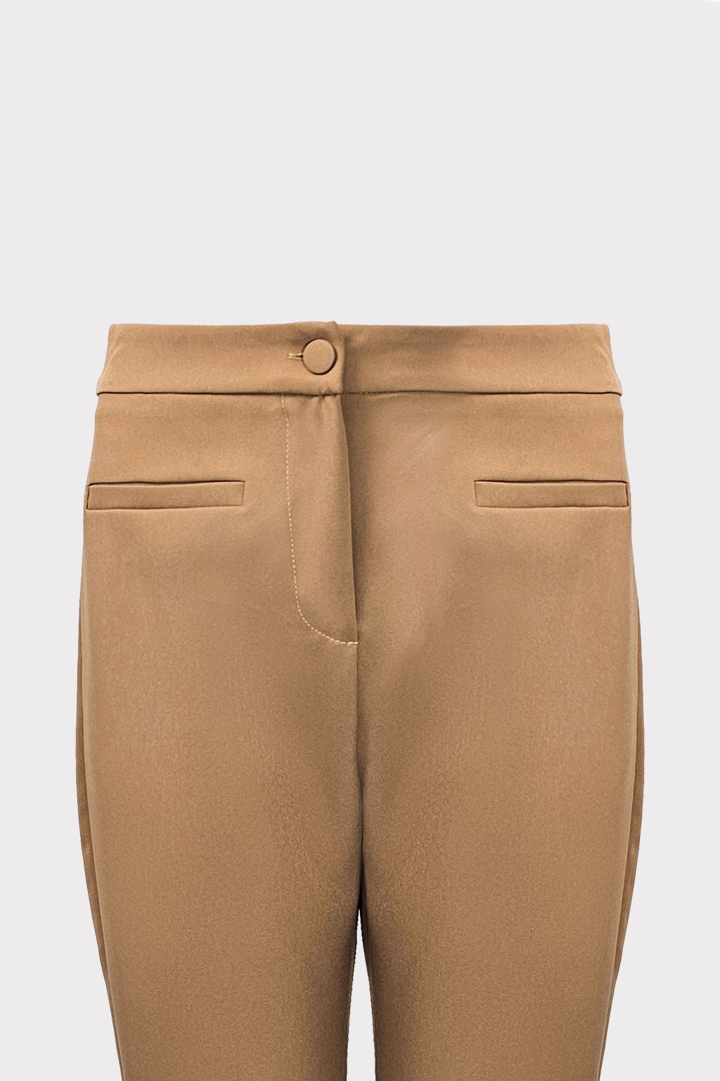 Pantalone a zampa con frisi