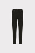 Jeans skinny con micro-strass