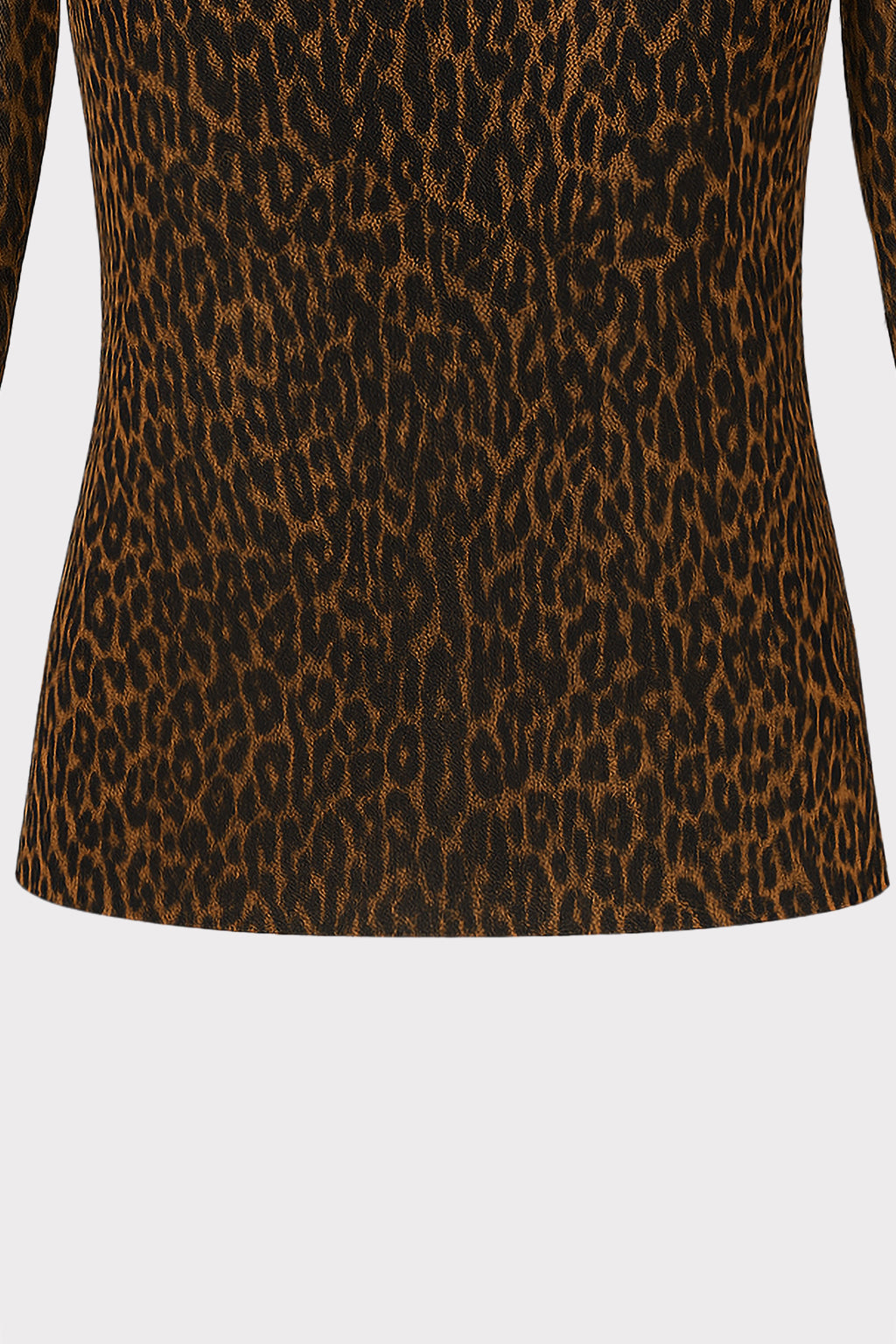 Top animalier in tulle
