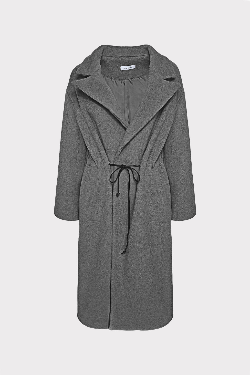 Cappotto con laccio