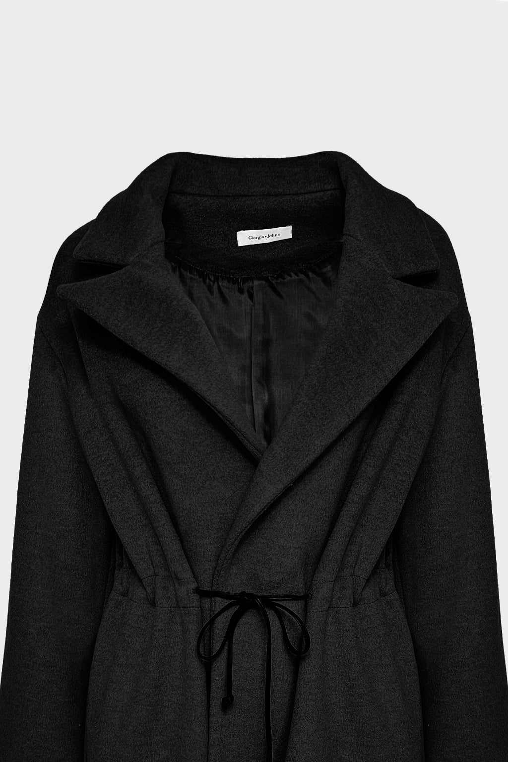 Cappotto con laccio