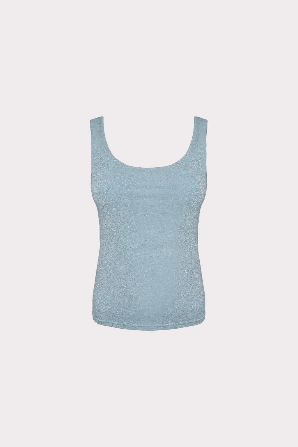 Canotta lurex spalline larghe