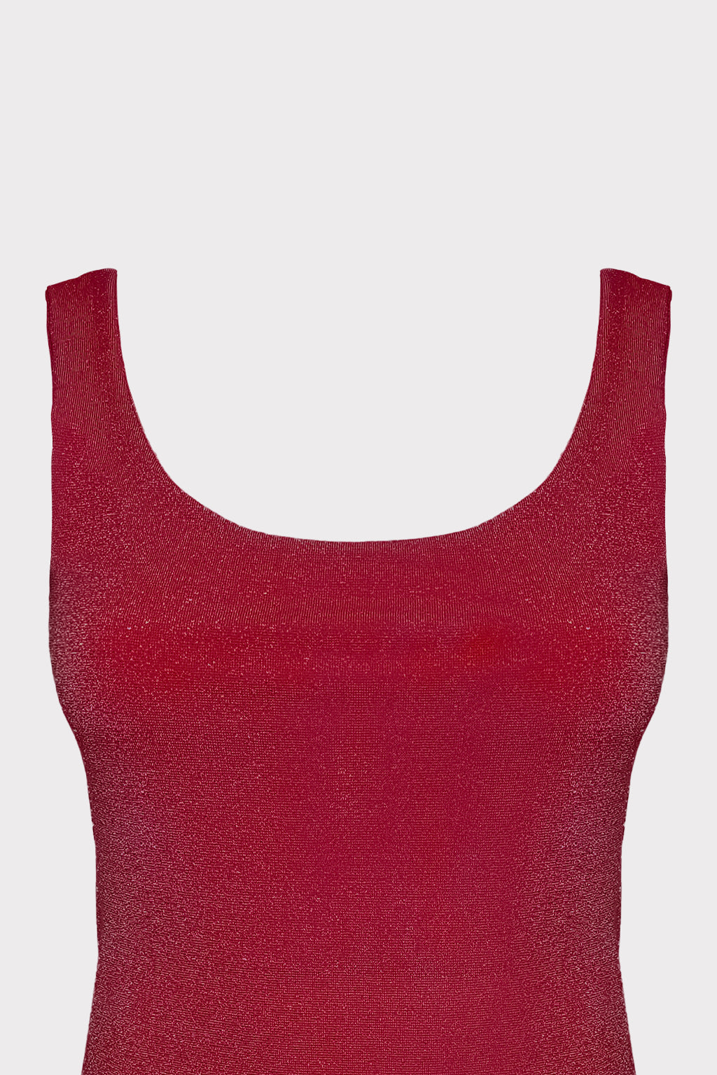 Canotta lurex spalline larghe