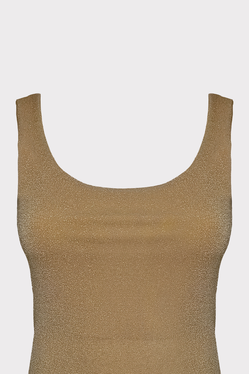 Canotta lurex spalline larghe