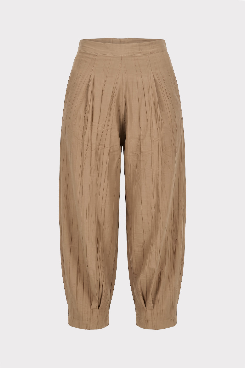 Pantaloni balloon bustino elastico
