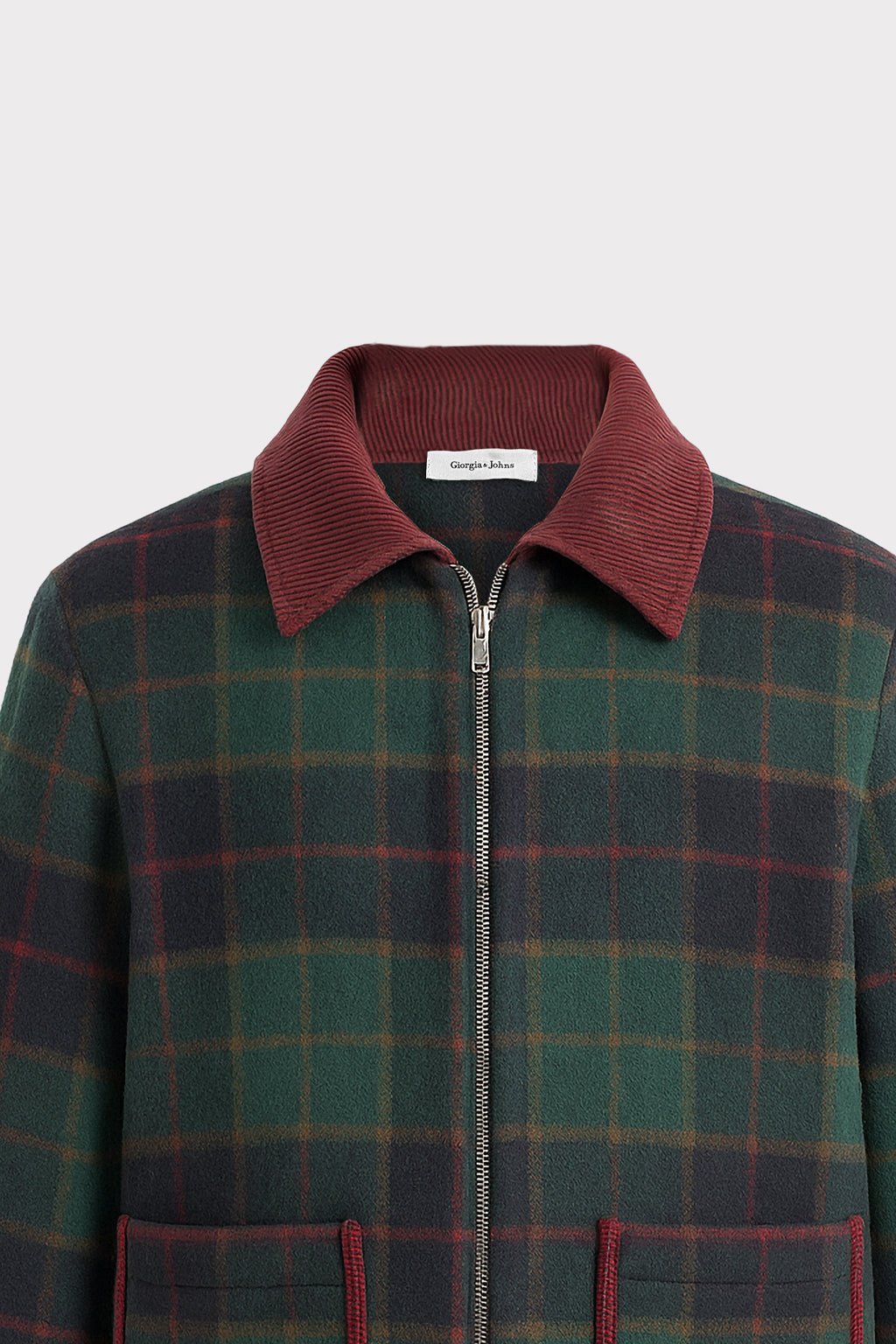 Giacca tartan