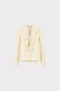 Camicia con volant