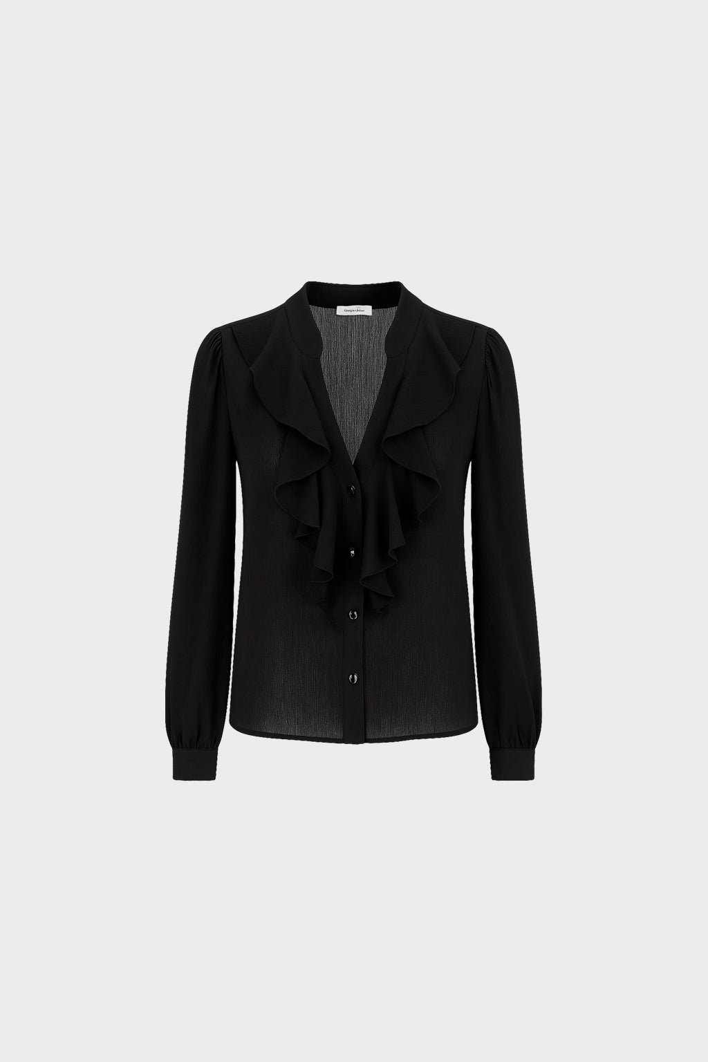 Camicia con volant