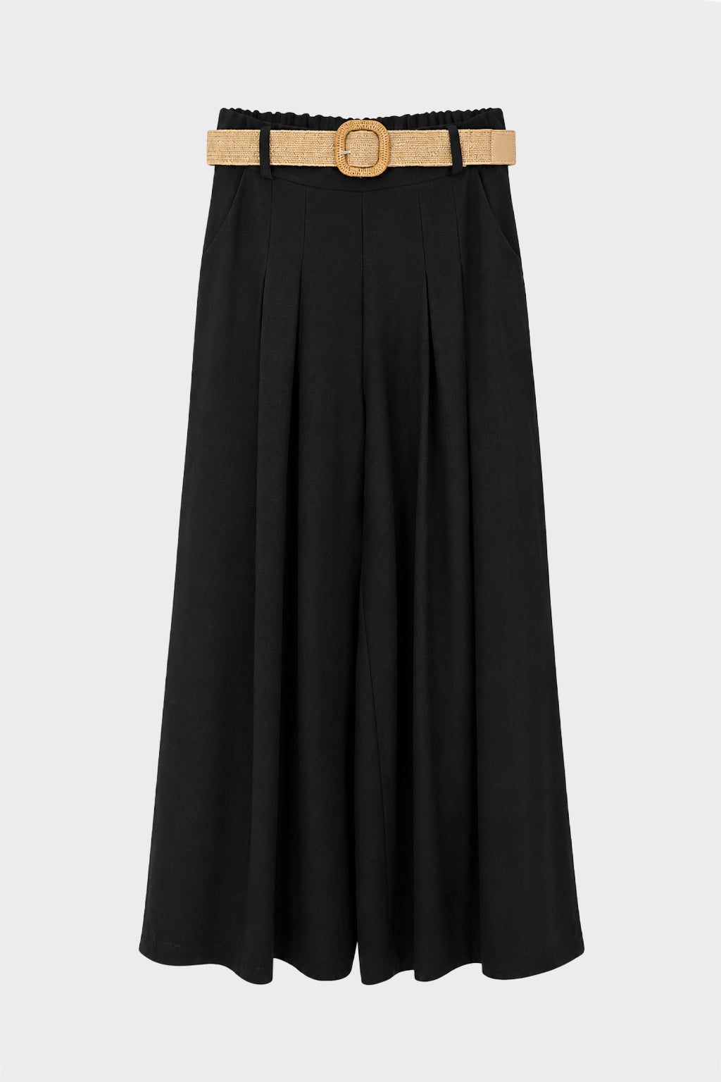 Pantaloni ampi con cintura