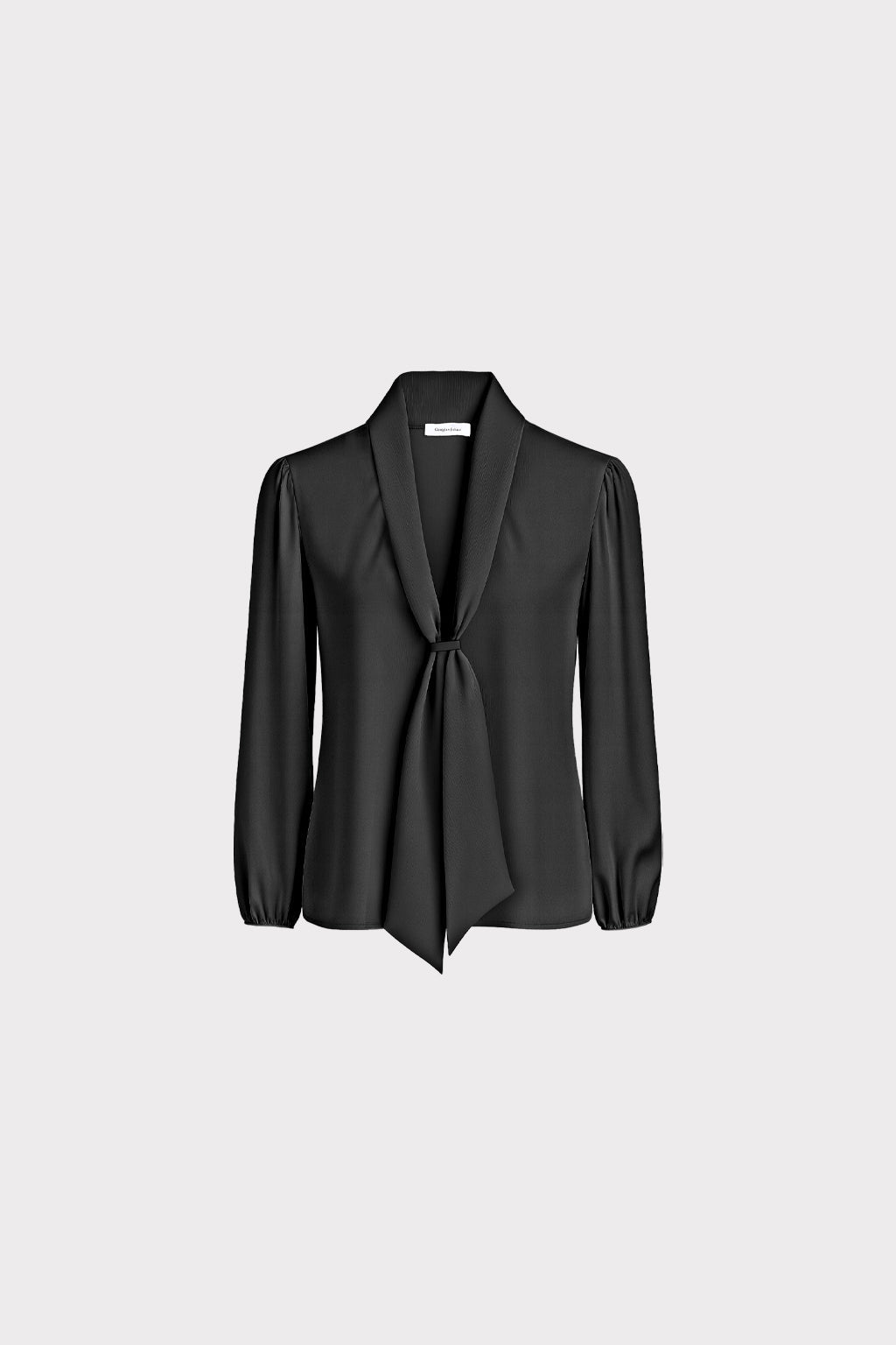 Blusa con fiocco