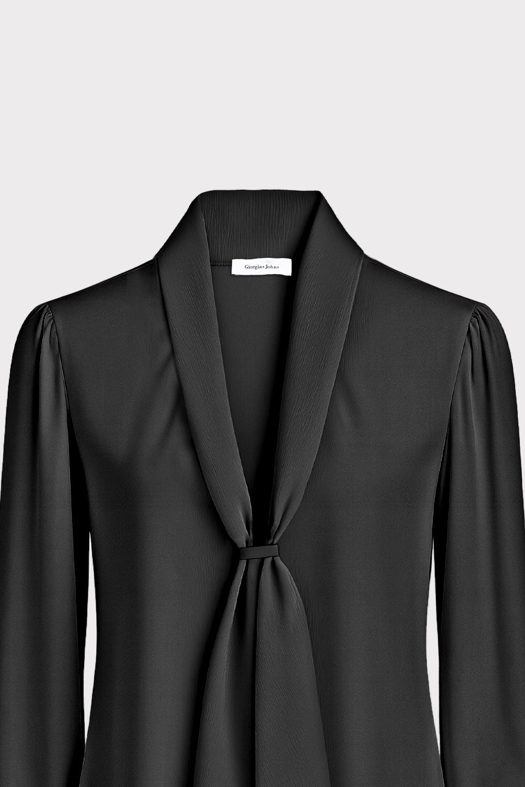 Blusa con fiocco