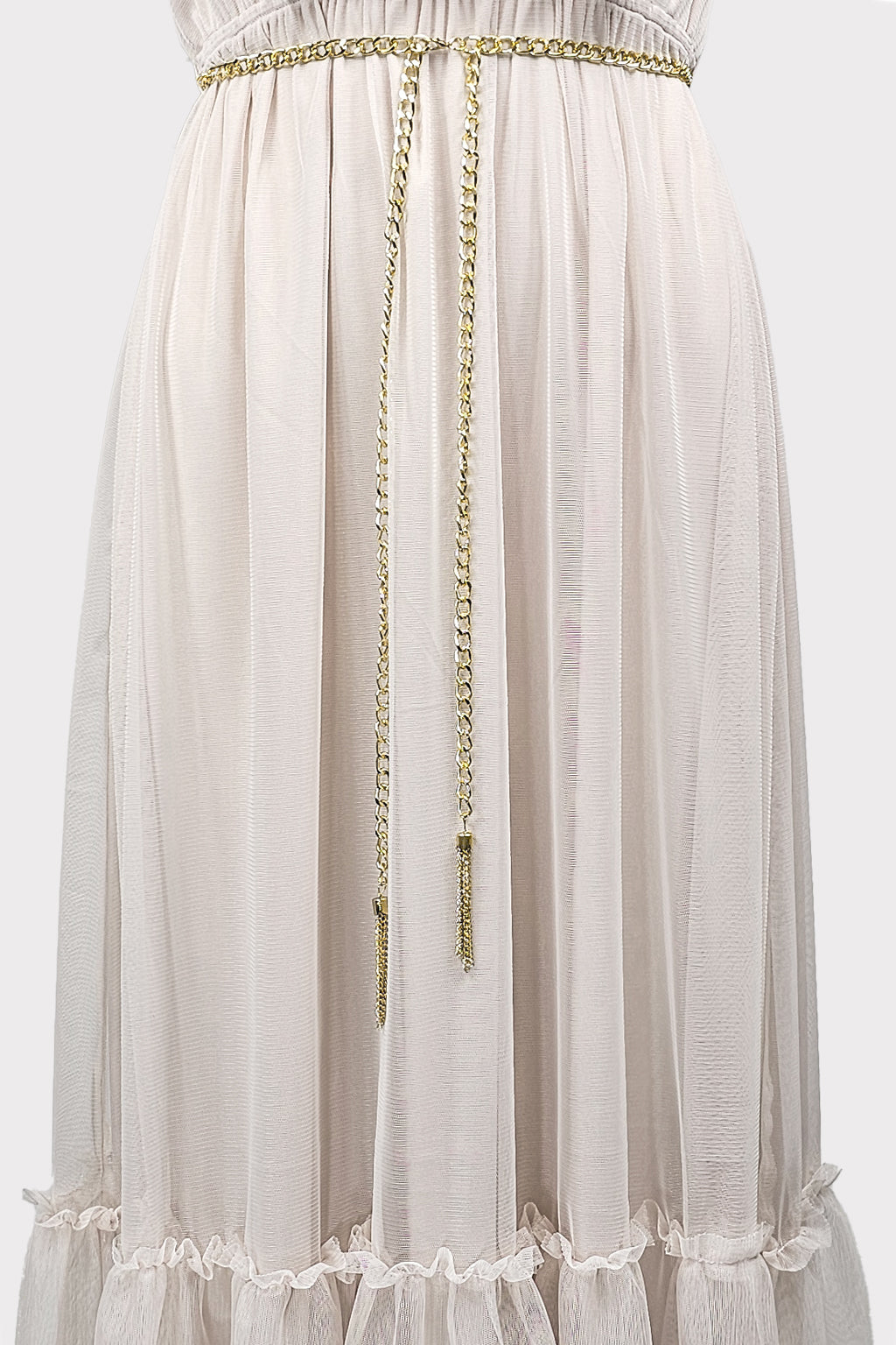 Abito tulle rouches