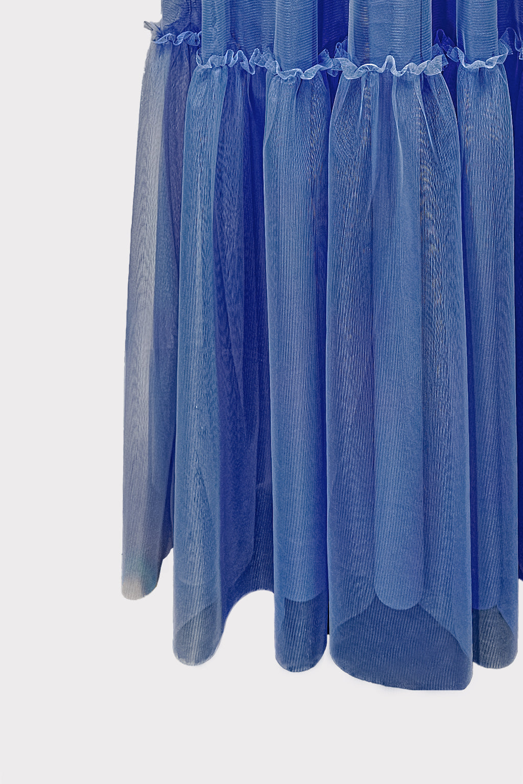 Abito tulle rouches