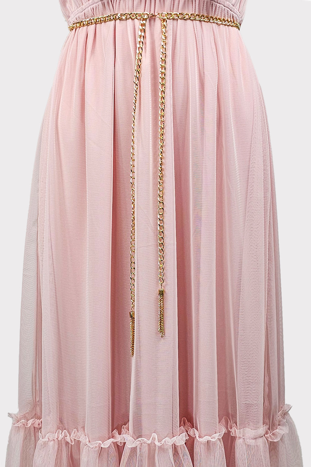 Abito tulle rouches