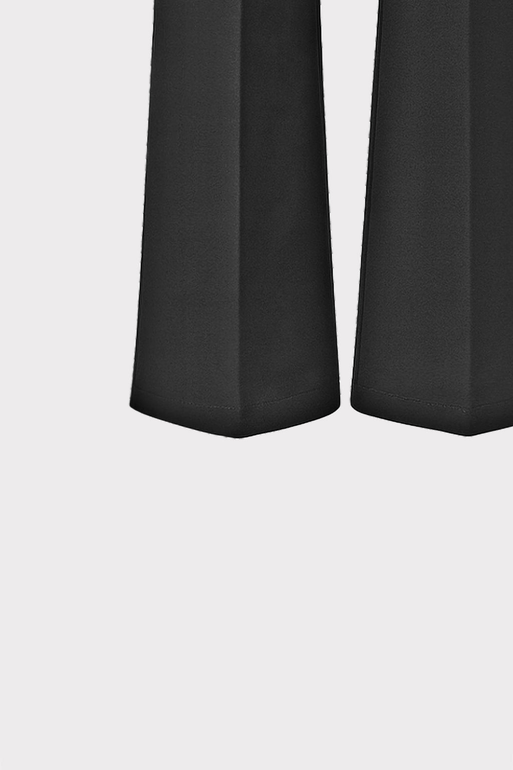 Pantalone zampa con cintura animalier