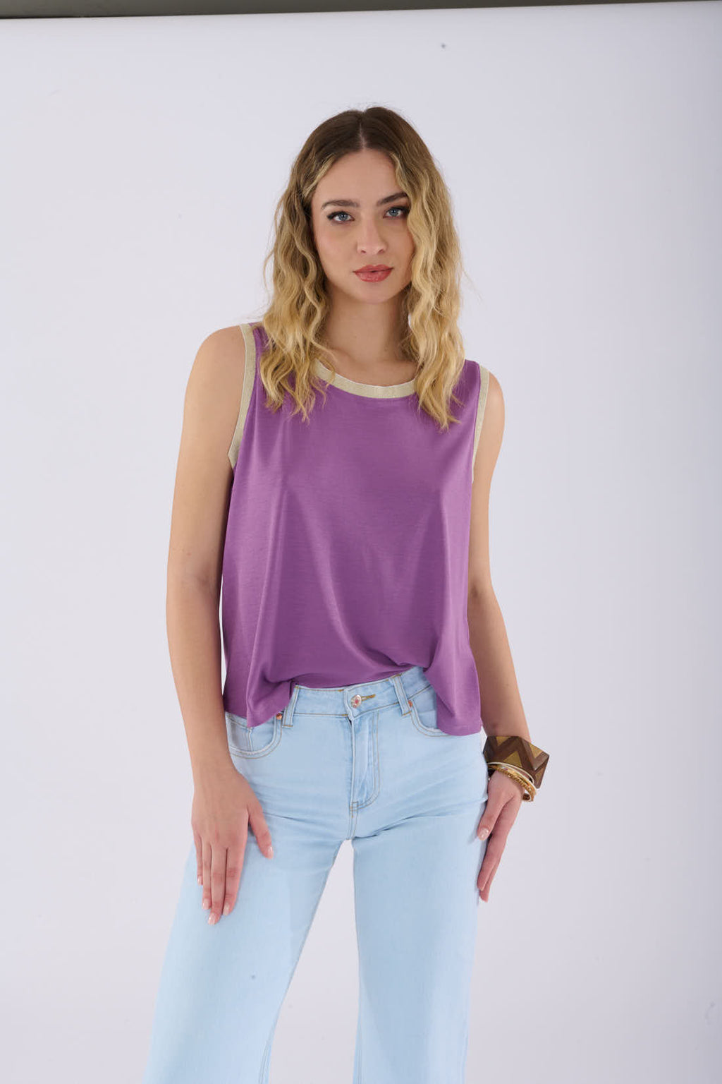 Canotta inserti lurex