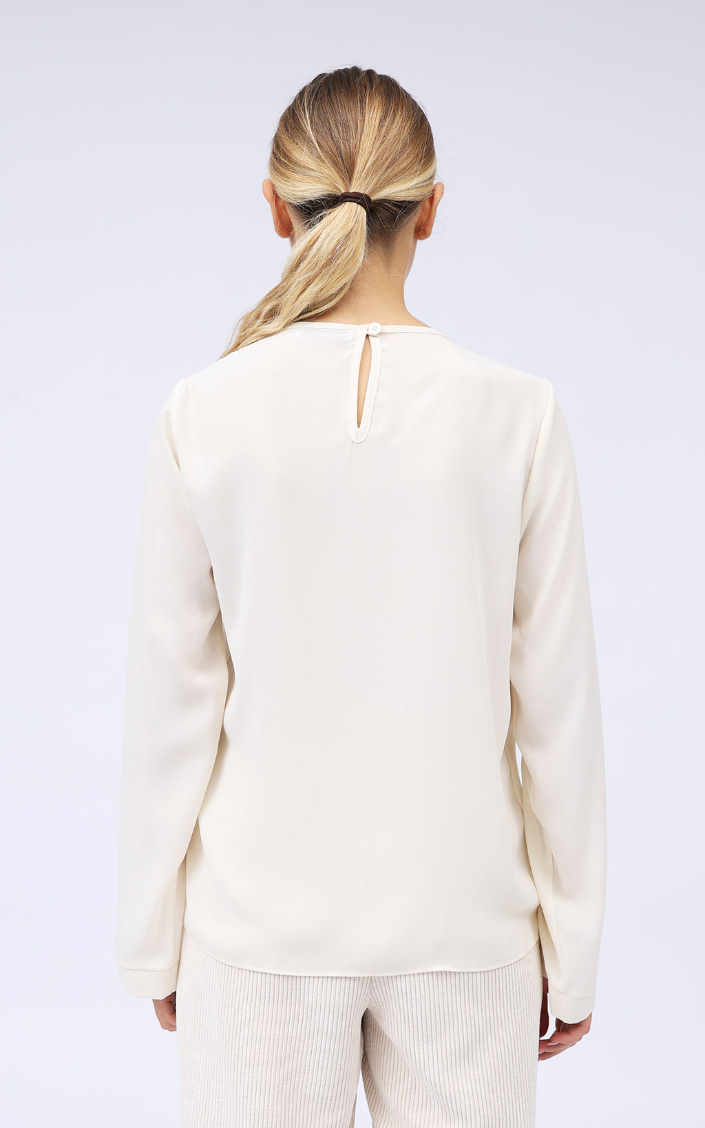 Blusa con pannello