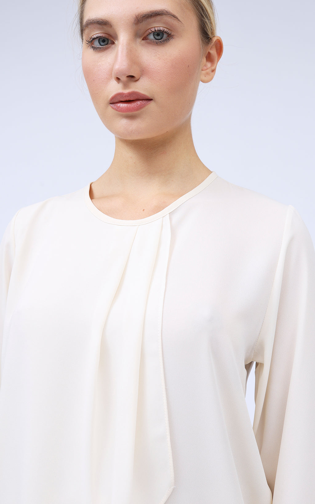 Blusa con pannello