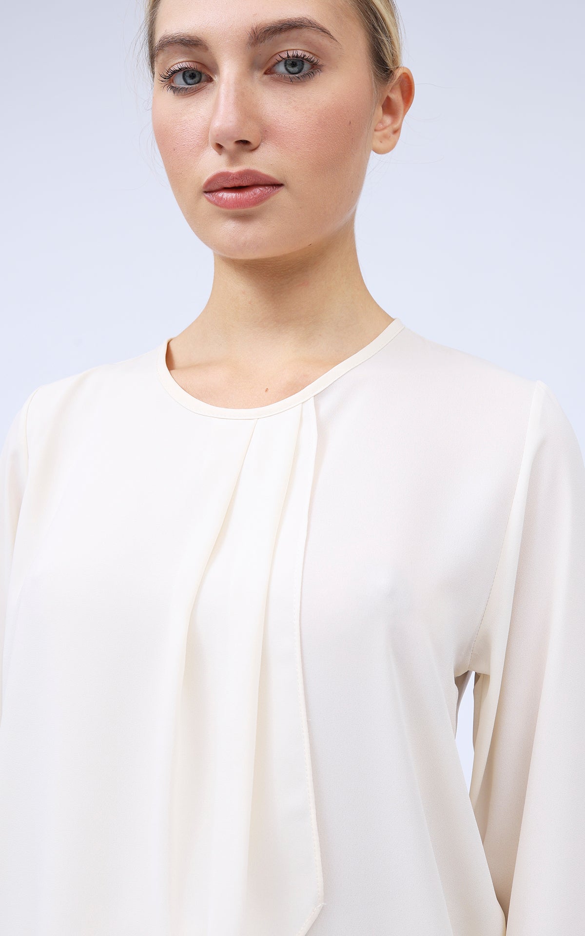 Blusa con pannello