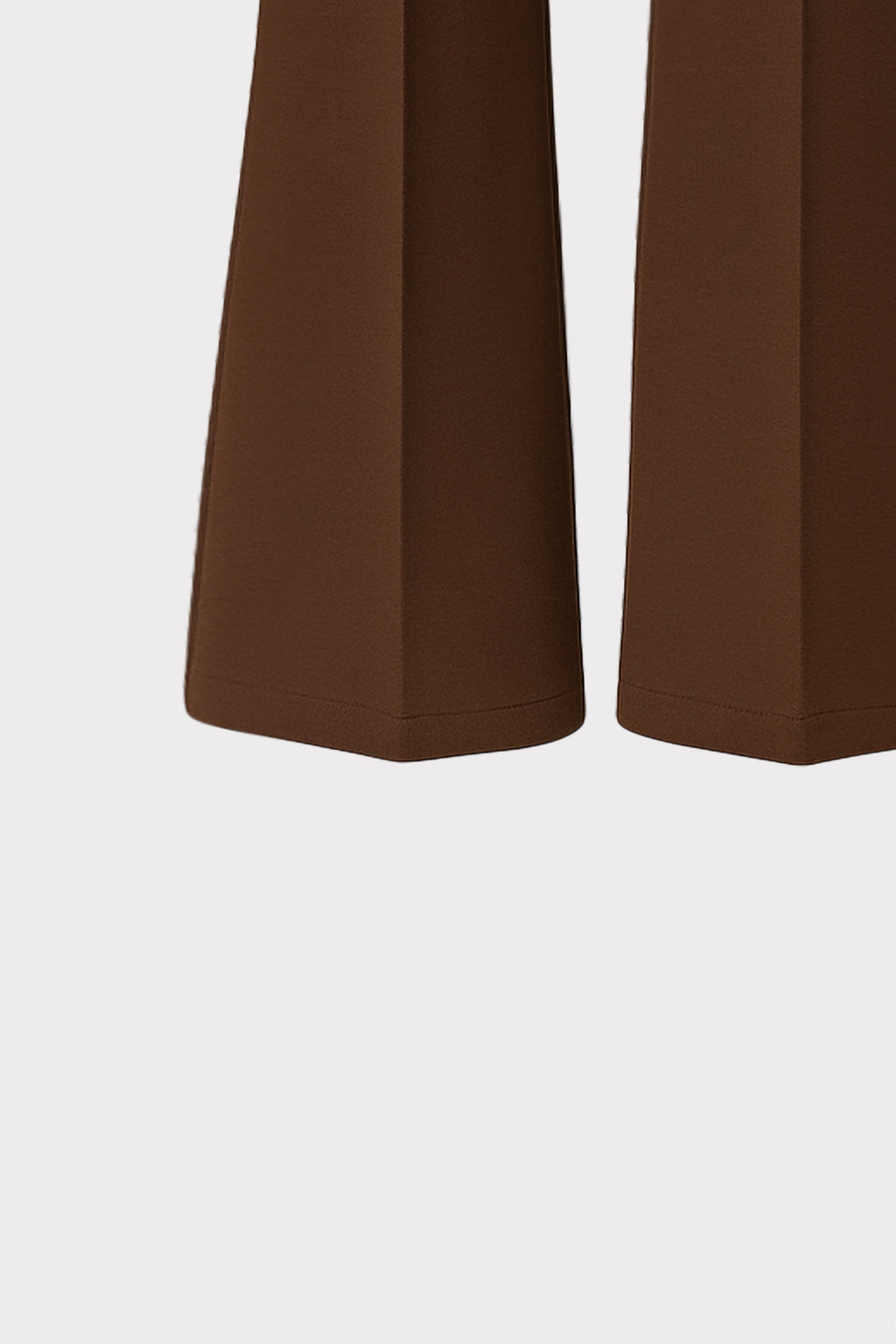 Pantalone flare con cintura animalier